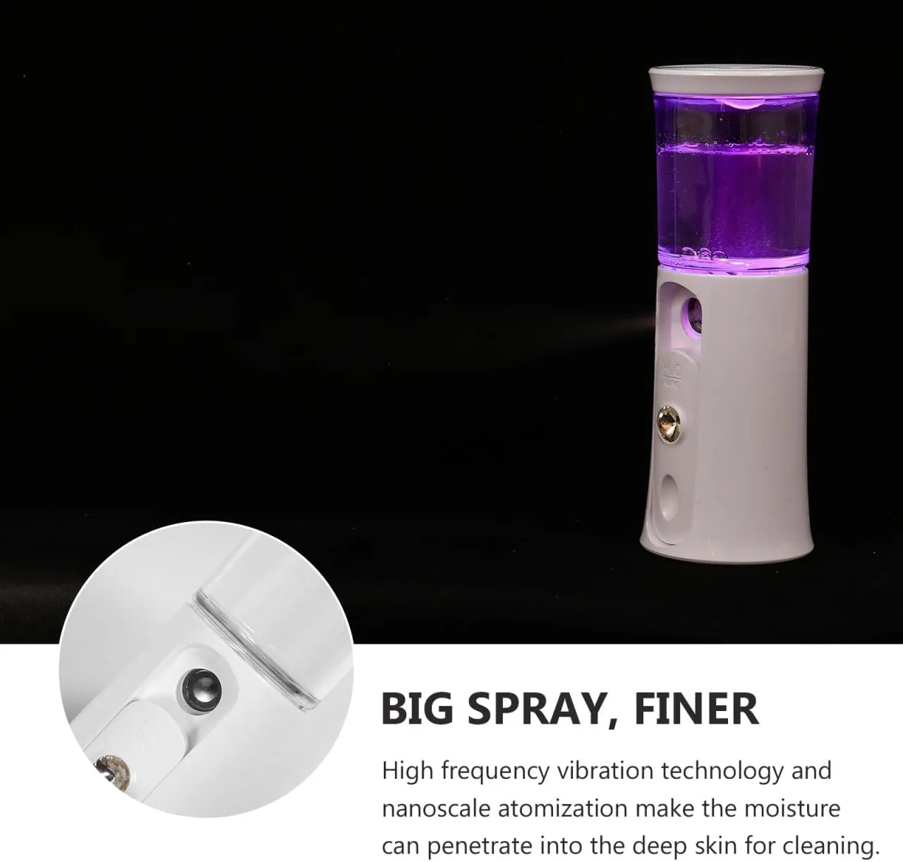 Healifty 3 Sets Hydrating Instrument Face Sprayer Mist Facial Face Mini Facial Facial Mist Spray Device Face Humidifier Beauty Care Mister Face Mister Mist Sprayer
