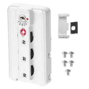 Hemoton 2pcs Travel Luggage Locks,TSA Approved Combination Lock,Password Combination Lock for Suitcase, Backpack, Briefcase Zippers,Travel Combination Locks,Travel Password Lock,Backpack Lock