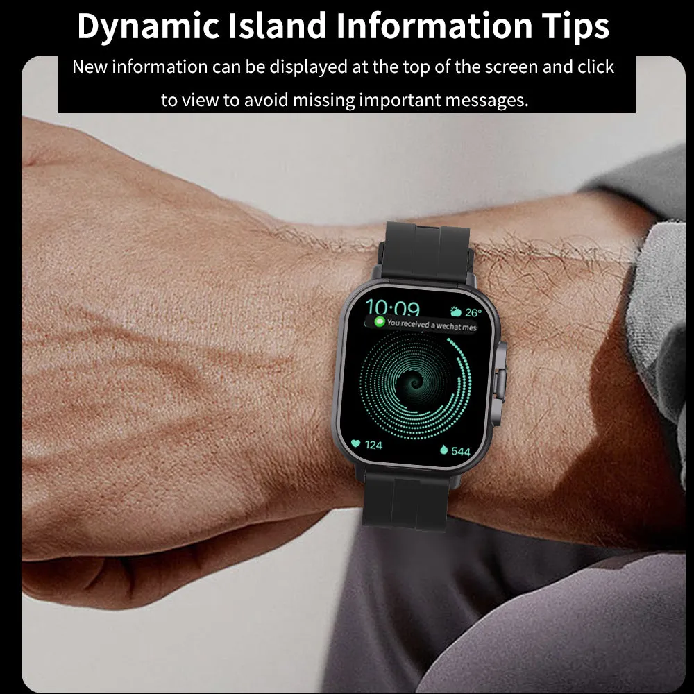 High Quality GPS Smartwatch with 2-in-1 TWS Earbuds – Bluetooth Call, Heart Rate, Blood Pressure & Health Monitoring, Music Playback, 2.01" Full Touch TFT Display, Long Battery Life, AI Voice Assistant, Ideal for Fitness & Daily Use