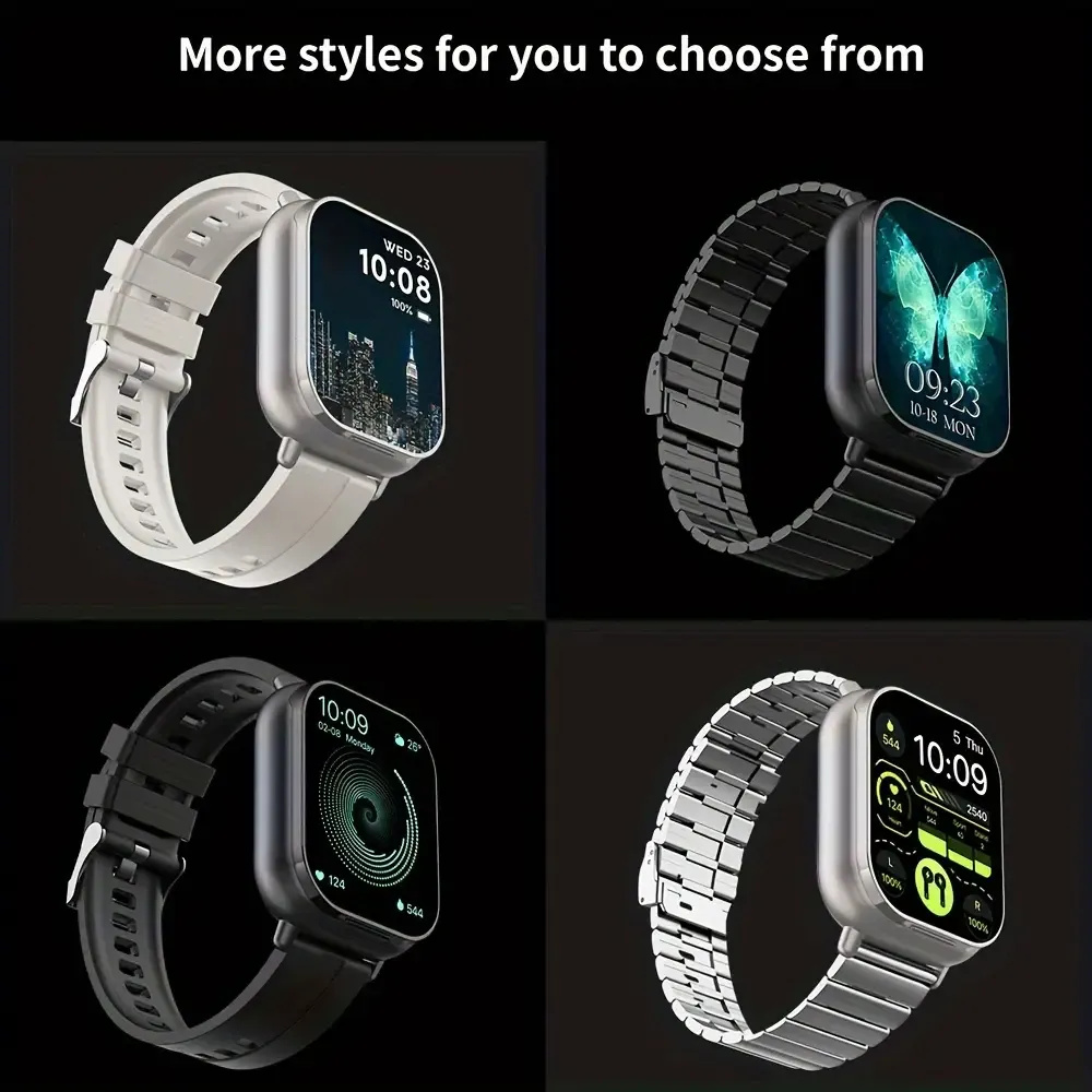 High Quality GPS Smartwatch with 2-in-1 TWS Earbuds – Bluetooth Call, Heart Rate, Blood Pressure & Health Monitoring, Music Playback, 2.01" Full Touch TFT Display, Long Battery Life, AI Voice Assistant, Ideal for Fitness & Daily Use