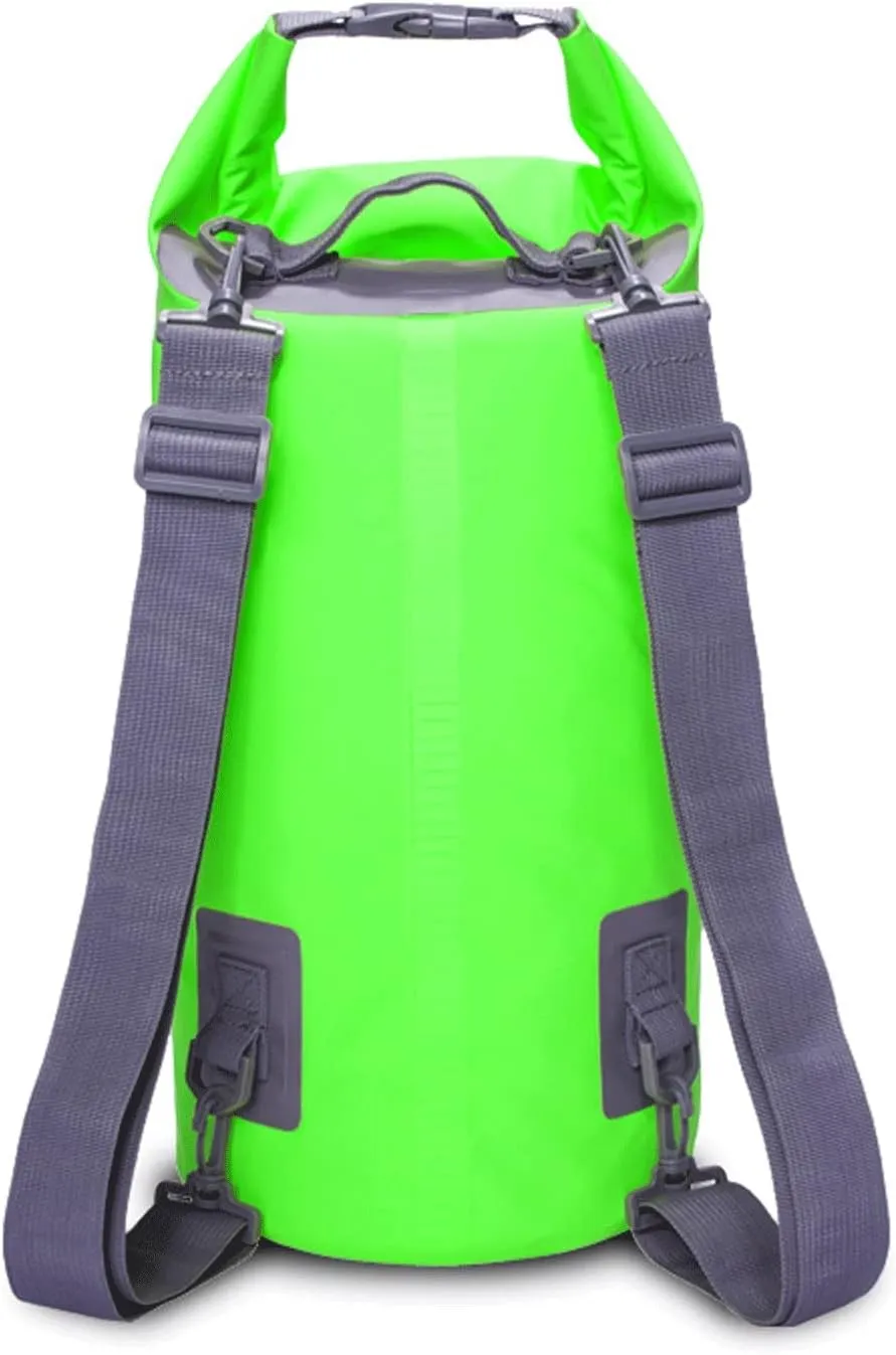 Hiking Daypacks 5L/10L/15L/20L/30L Waterproof Bags Dry Bag PVC Waterproof Backpack Sports Bag Rafting Swimming Backpacks Impermeable Dry Bag(2,10L)
