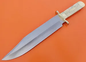 HK 802 Hunting Bowie Knife With Leather Sheath Camping Knives Outdoor D2 Steel Full Tang Fixed Blade Handmade Camp Survival Tactical Knife
