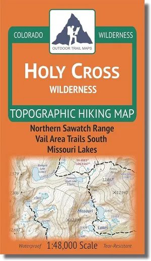 Holy Cross Wilderness - Colorado Topographic Hiking Map (2018)