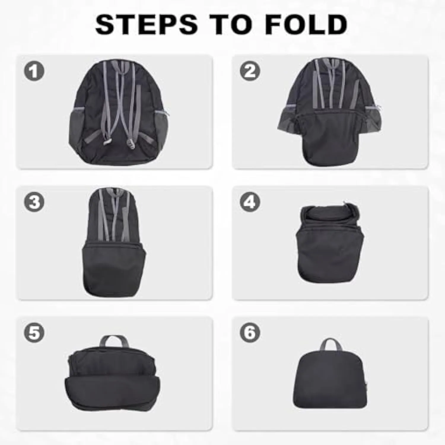 HOLYLUCK 20L lightweight packable Hiking Daypack Foldable Backpack HLC410