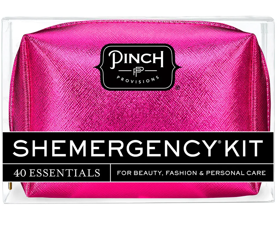 Hot Pink Metallic Shemergency Survival Kit
