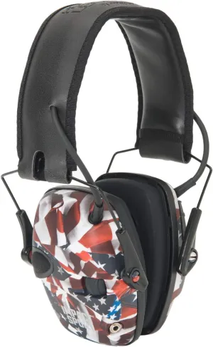 Howard Leight by Honeywell Impact Sport Sound Amplification Electronic Shooting Earmuff, ONE NATION
