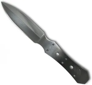 Hunting Knife Blade Blank 015-9Cr18MoV Stainless Steel - 7 5/8" OAL