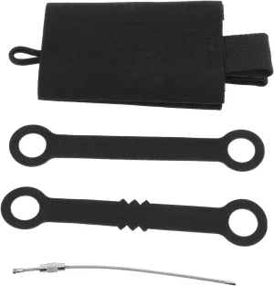 Hunting Vest Storage Glow Stick Pouch Compact Organizer for Outdoor Activities Nylon Camping Holder