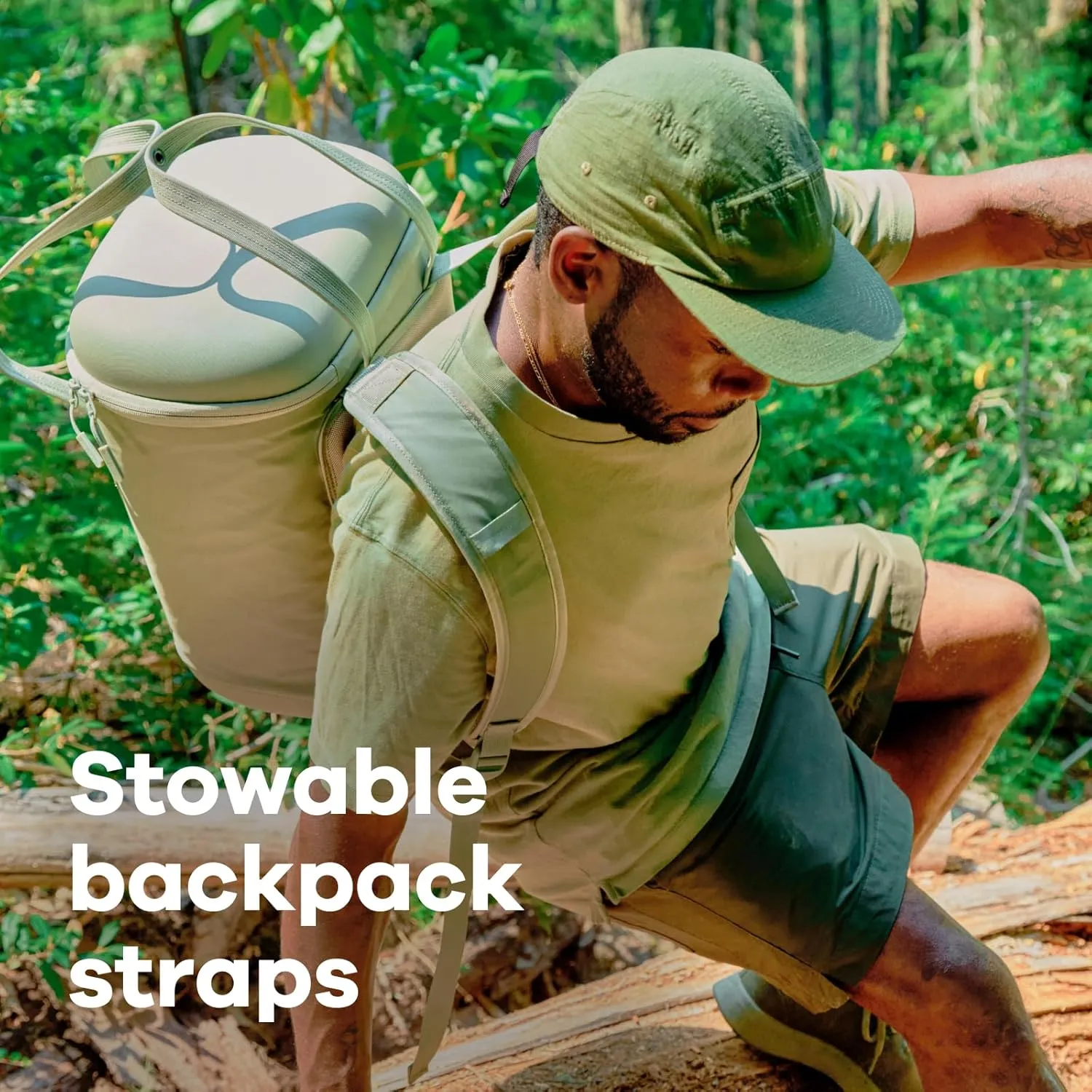 Hydro Flask Cooler Backpack for Beach, Beverages and Travel - Insulated Soft Lunch Bag - 20 L Capacity in Agave Green