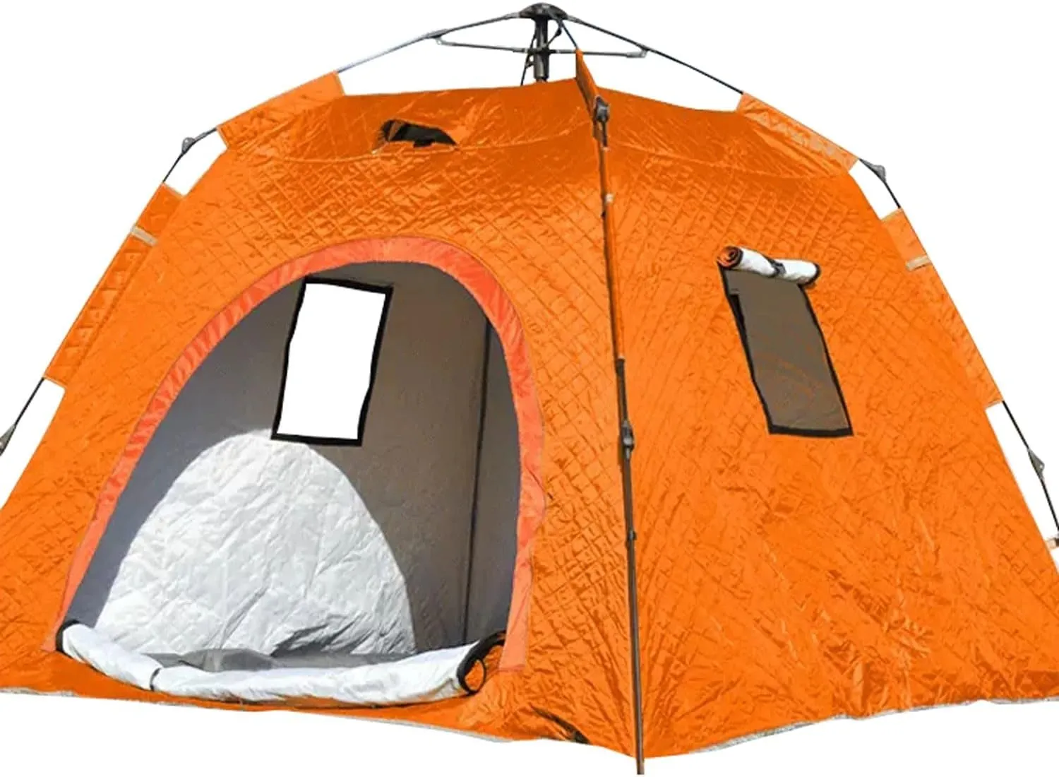 ice Fishing Tent Insulated ice Fishing Tent Winter Outdoor Fishing Equipment for 2-3 People, Warm and Thickened Ice Fishing Tent