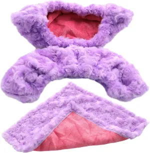 Ice Skate Soakers Purple Cashmere Super Absorbent Fast Drying Ice Skate Guards Multi-Purpose Guards Care Kit for Girls Adult Skating Accessory Gift, LargeIce
