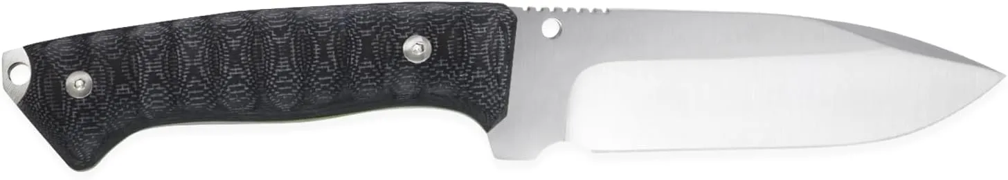 iFIELD Survival Knife Workout MOVA Satin Blade, Includes Sheath, Survival Knife, Camping Tool for Fishing, Hunting, Sport Activity