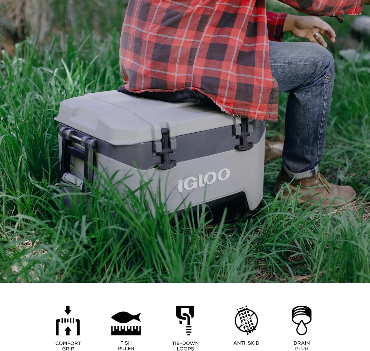 Igloo BMX 52 Quart Cooler with Cool Riser Technology