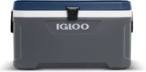 Igloo Coolers Maxcold Series, Insulated Portable Cooler, Hard Coolers, Leak-Proof Ice Chest, 5 Day Ice Retention