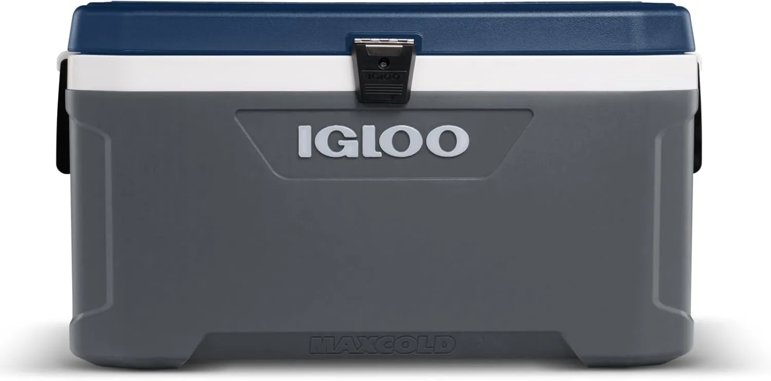 Igloo Coolers Maxcold Series, Insulated Portable Cooler, Hard Coolers, Leak-Proof Ice Chest, 5 Day Ice Retention