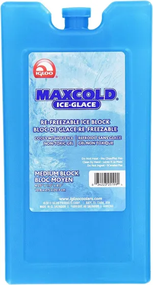 Igloo Maxcold Medium Ice Block, Package May Vary (3 Pack)