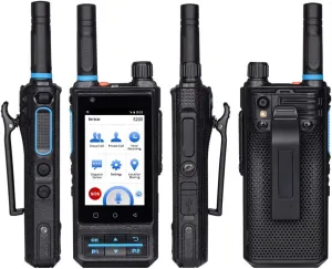 Inrico S200 4G LTE/WCDMA/GSM POC Radio Android 10.0 PTT Network WiFi Walkie Talkie IP67 Waterproof ZELLO Radio with Type C Charger Port