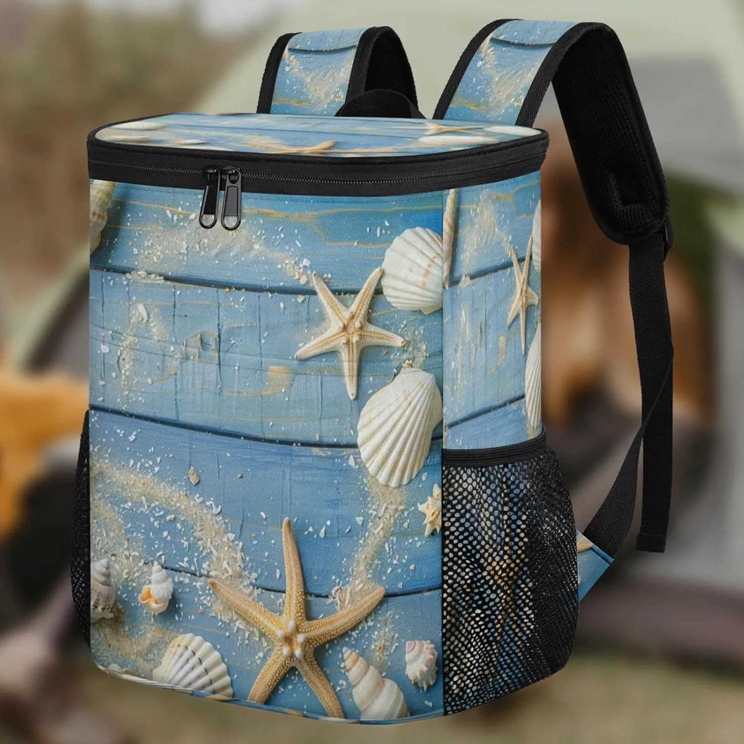 Insulated Cooler Backpack 30 Cans, Leak Proof Cooler Bag, Backpack Coolers for Picnic Hiking Camping Beach