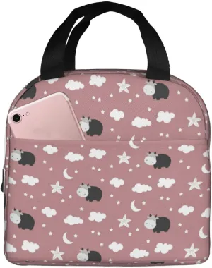 Insulated Lunch Bags for Men Women Work - Cute calf Soft Cooler Bag Insulated for Travel, Water Proof Small Adult Lunch Box for Men Women, Lunch Tote Bag for Women Men