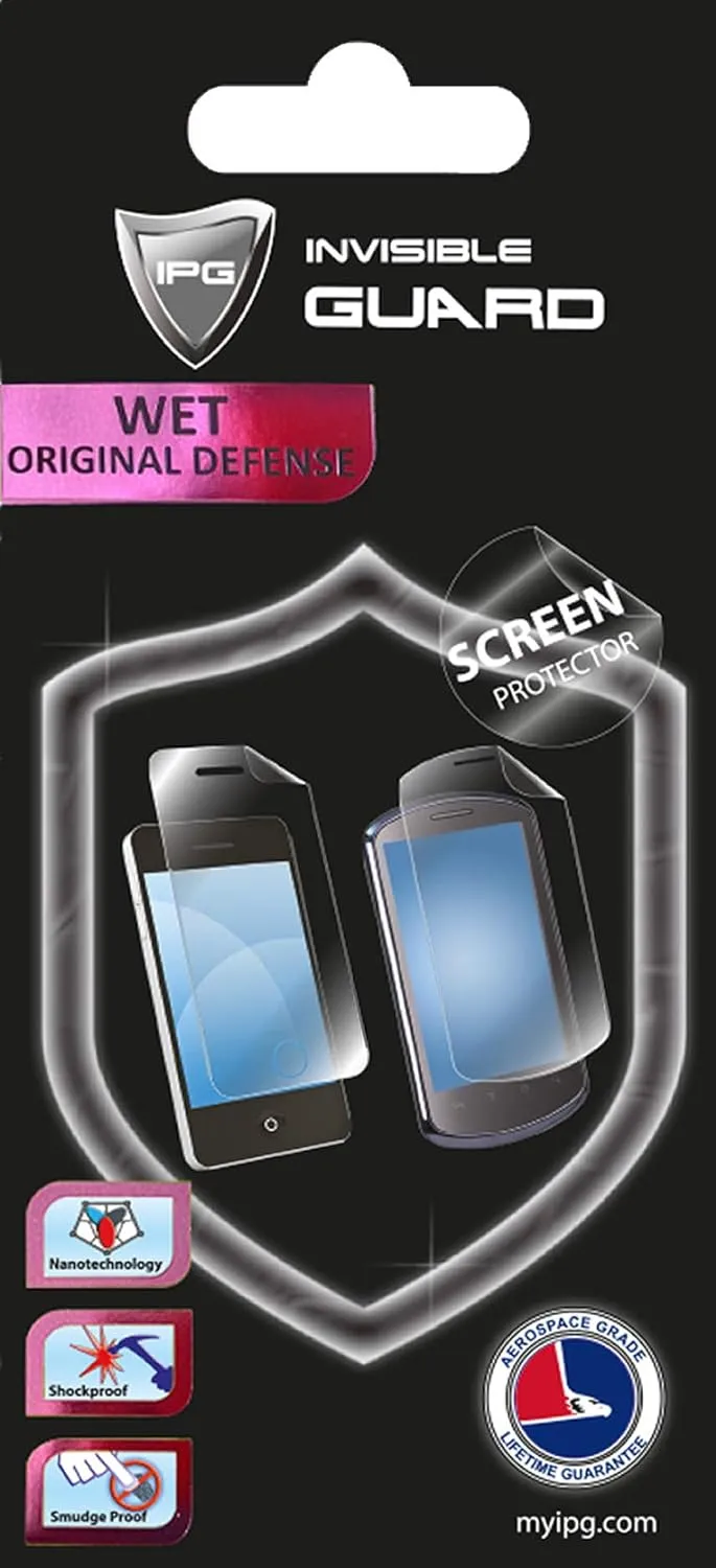 IPG for Garmin Alpha 50 / Astro 320-430-900 Dog Tracking Handheld Screen Protector (2 Units) Invisible Touch Screen Sensitive Ultra HD Clear Film Anti Scratch Skin Guard - Smooth for Alpha50