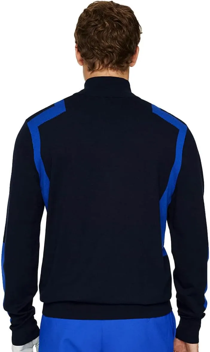 J. Lindeberg Kendrick Knit Zip Mens Golf Sweater
