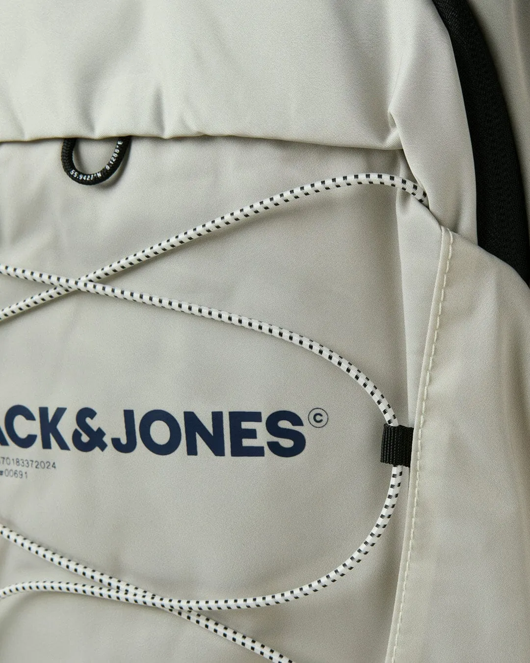 Jack & Jones White Classic Backpack