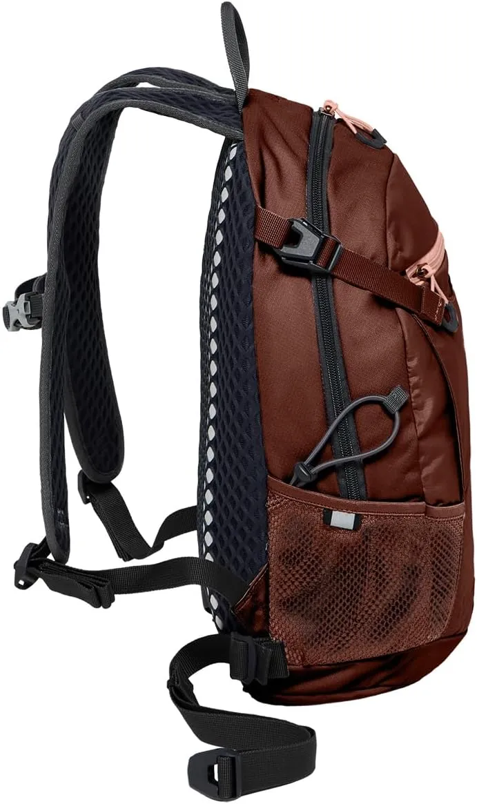 Jack Wolfskin Velocity 12L Lightweight Biking Backpack with Rain Cover and Helmet Lashing