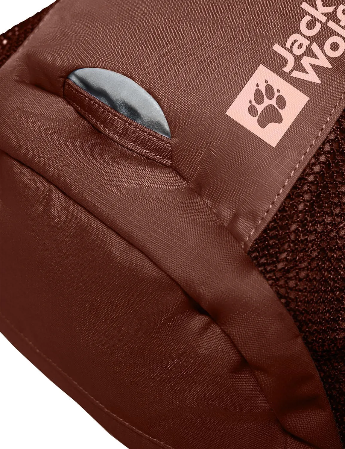 Jack Wolfskin Velocity 12L Lightweight Biking Backpack with Rain Cover and Helmet Lashing