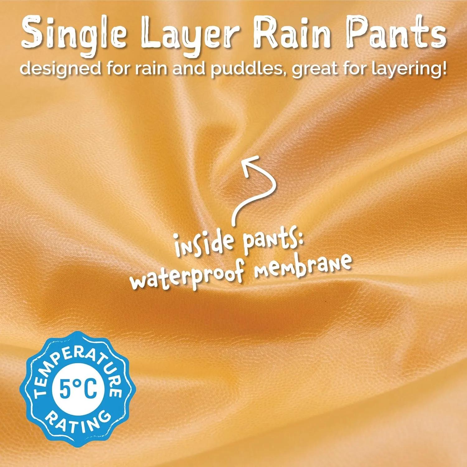 JAN & JUL Waterproof Rain Pants for Toddlers and Kids