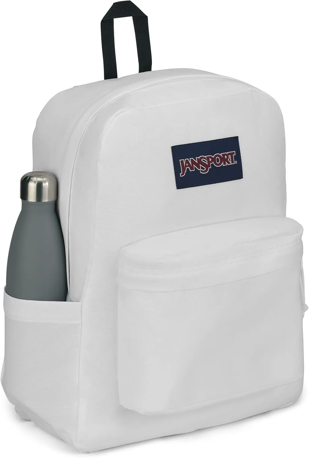 JanSport Superbreak Backpack - Durable, Lightweight Premium Backpack, White