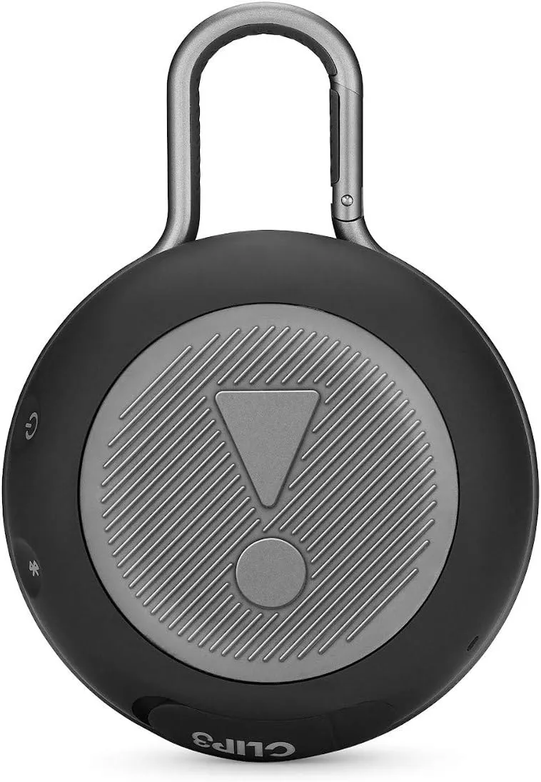 JBL Clip 3, Black Camo - Waterproof, Durable & Portable Bluetooth Speaker - Up to 10 Hours of Play - Includes Noise-Cancelling Speakerphone & Wireless Streaming