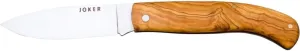 Joker Pocket Knife NO78, 420 Stainless Steel Blade 3.14 inches, Olive Wood Handle, Fishing Tool, Hunting, Camping and Hiking