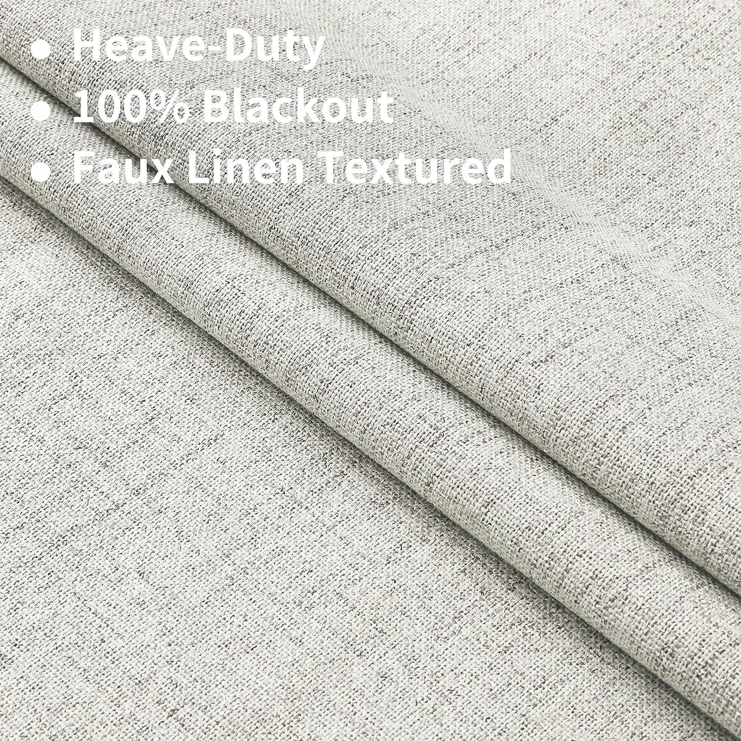 Joydeco Linen Curtains 84 inch Length 2 Panels Set Burg 100% Blackout Long Drapes for Bedroom Living Room Black Out Darkening Curtain Thermal Insulated Back tab Rod Pocket