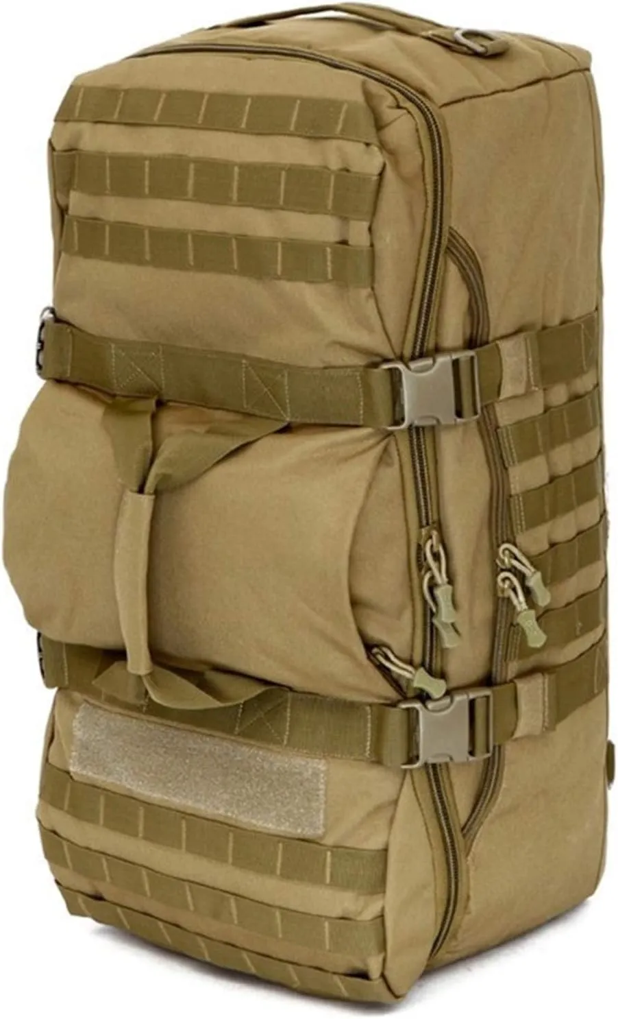 Jungle Leopard 60L Military Tactical Molle Backpack Large Capacity for Men Women Travel Hiking Backpacks Rucksack(S433-60-ACU)