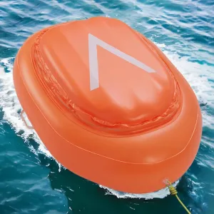 Kayak River Cooler with Tow Rope, Insulated Heavy Duty PVC, Floating Inflatable Design, Great for Outdoor Kayaking Boating, and Fishing ﻿
