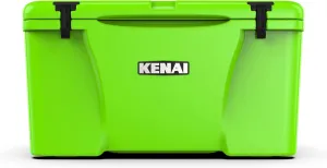 KENAI 45 Cooler | 45 qt Ice Chest Durable Rotomolded Insulated | Made in USA | Warranty for Life | for Beach Boat Camping Fishing Hunting | K45