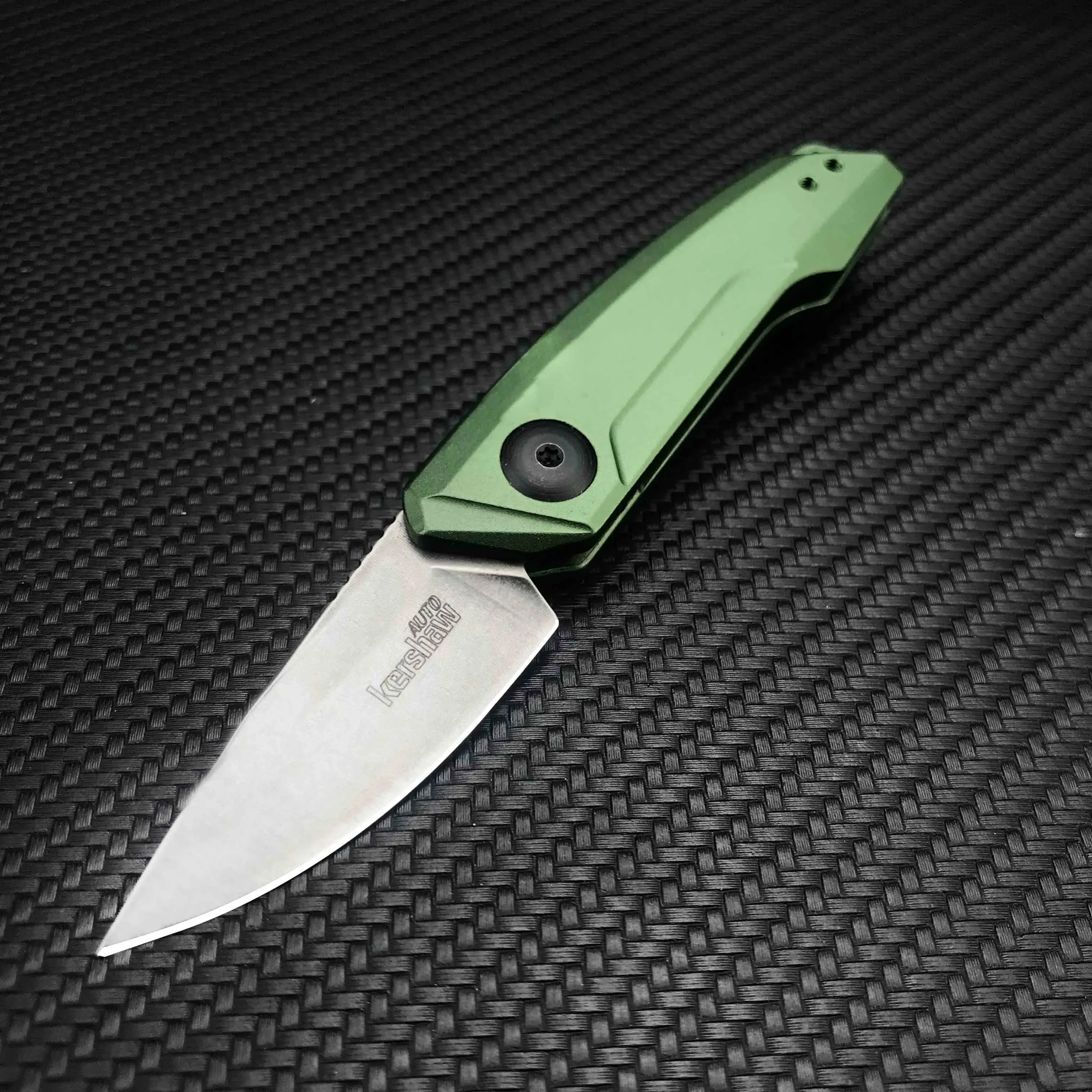 Kershaw 7350 Launch 10 Folding Pocket Knife EDC Self defense 9Cr18 Blade Aluminium Alloy Handle Outdoor Survival 7250 Knife Tool