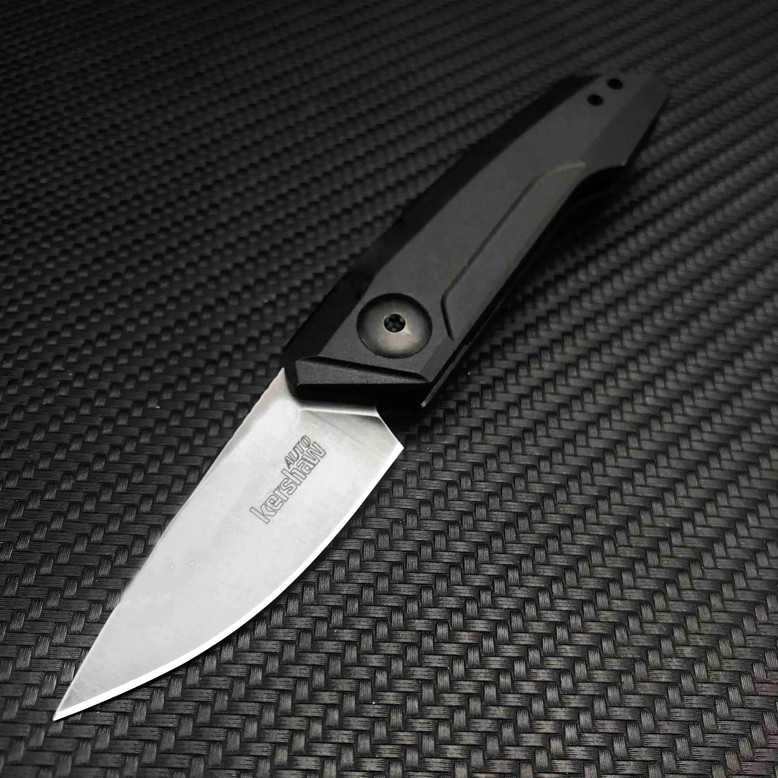Kershaw 7350 Launch 10 Folding Pocket Knife EDC Self defense 9Cr18 Blade Aluminium Alloy Handle Outdoor Survival 7250 Knife Tool