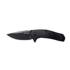 Kershaw Knives Flock Folding Blade Knife W/Speedsafe 1330, black