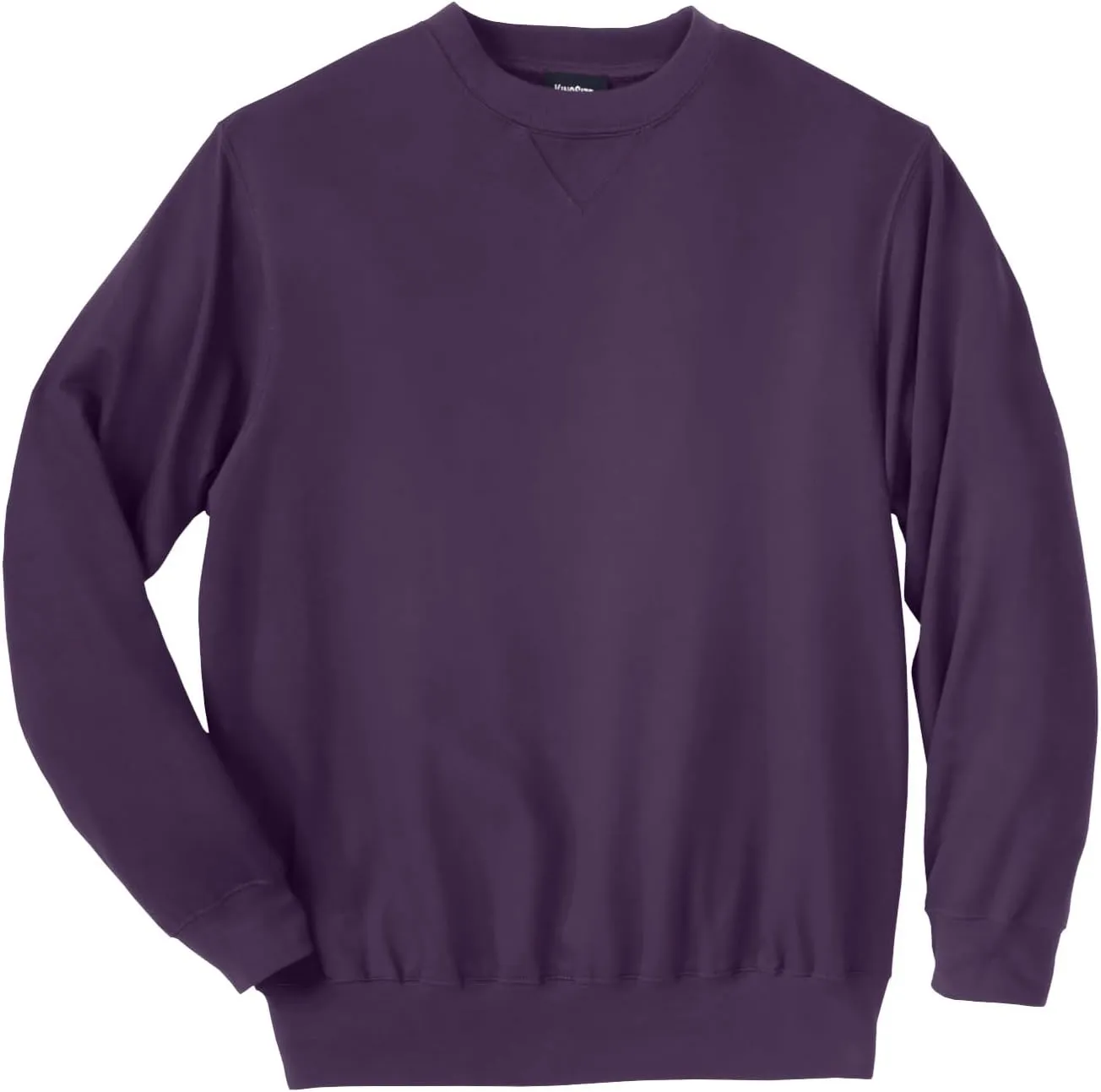 KingSize Men's Big & Tall Tall Ultra-Light Comfort Fleece Crewneck Sweatshirt