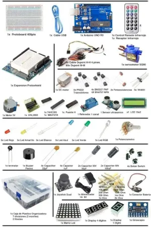 Kit TresD Compatible with Arduino-IDE and Raspberry Pi, Includes Getting Started Guide (kit 1 pro)