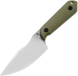 Kizer Harpoon Fixed Blade Knife with Sheath, 3.84” D2 Fixed Blade EDC Knife with G10 Handle for Hunting, Camping, Hiking, Survival 1040M1