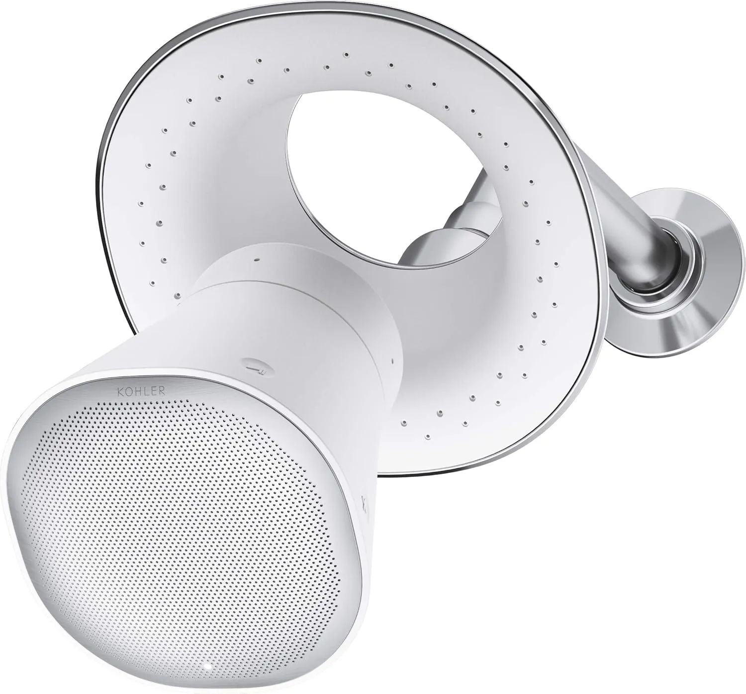 Kohler Moxie Showerhead and Waterproof Bluetooth Wireless Speaker, 2.5 gpm - Polished Chrome