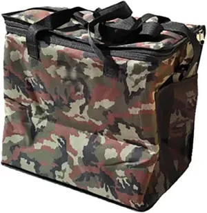 Kole Imports CAMOCOOLBAG Camouflage Folding Insulated Cooler with Travel Strap