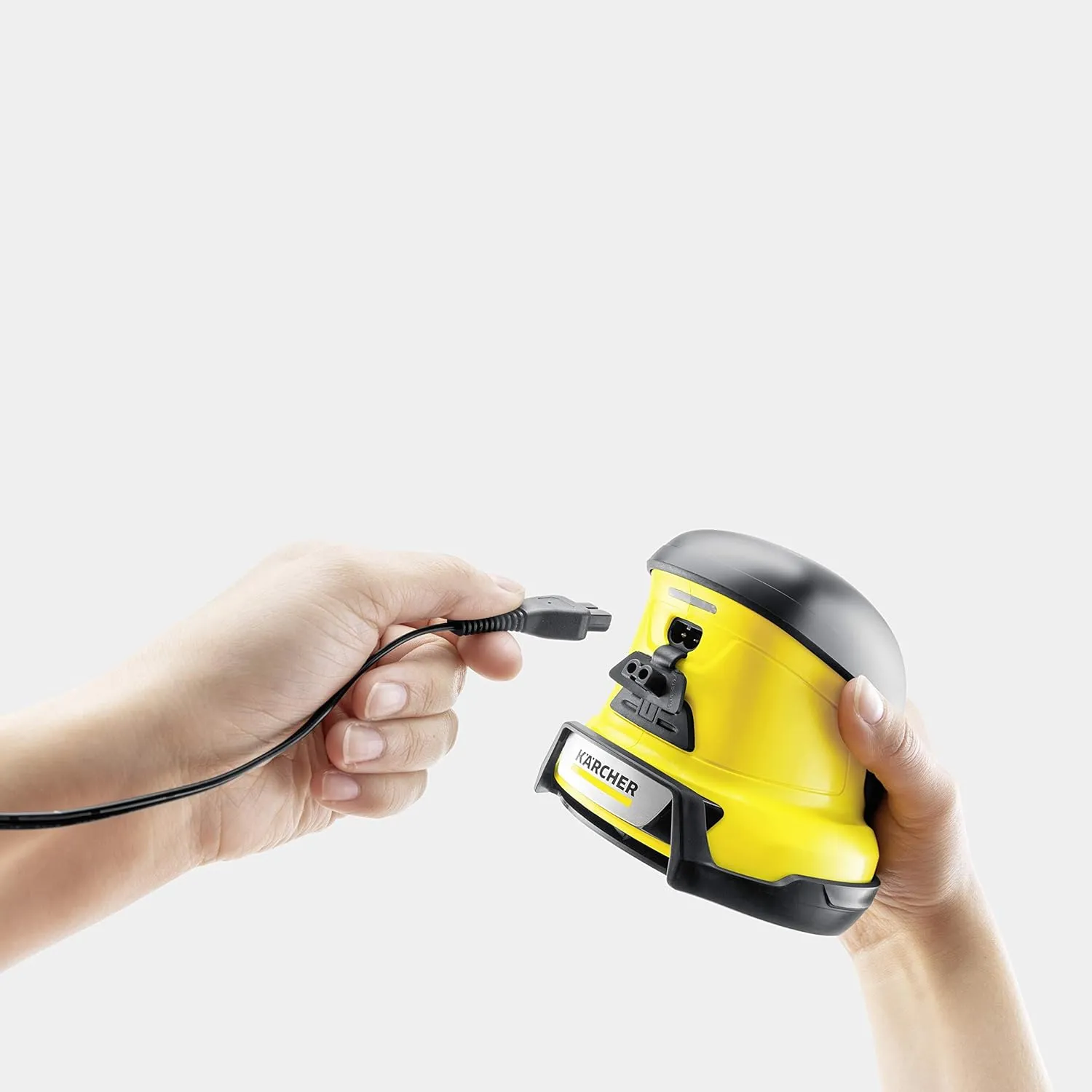 Kärcher - EDI 4 Cordless Electric Handheld Ice Scraper - Rotating Disc Windshield Scraper for Ice, Snow, & Frost