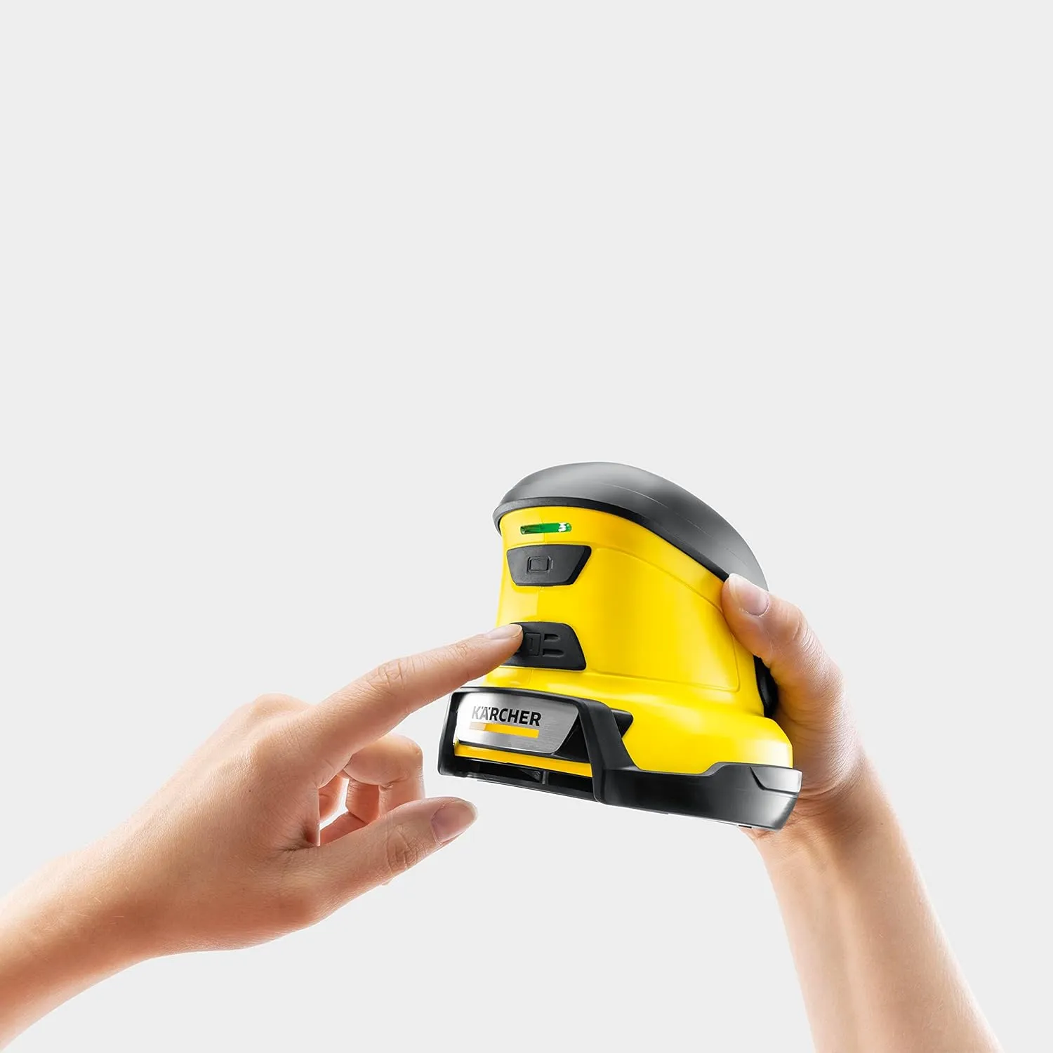 Kärcher - EDI 4 Cordless Electric Handheld Ice Scraper - Rotating Disc Windshield Scraper for Ice, Snow, & Frost