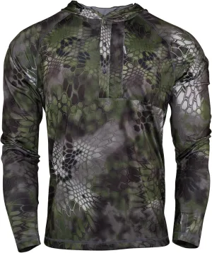 Kryptek Men's Sonora Hooded, Lightweight Sun Protective Hot Weather Hunting Shirt