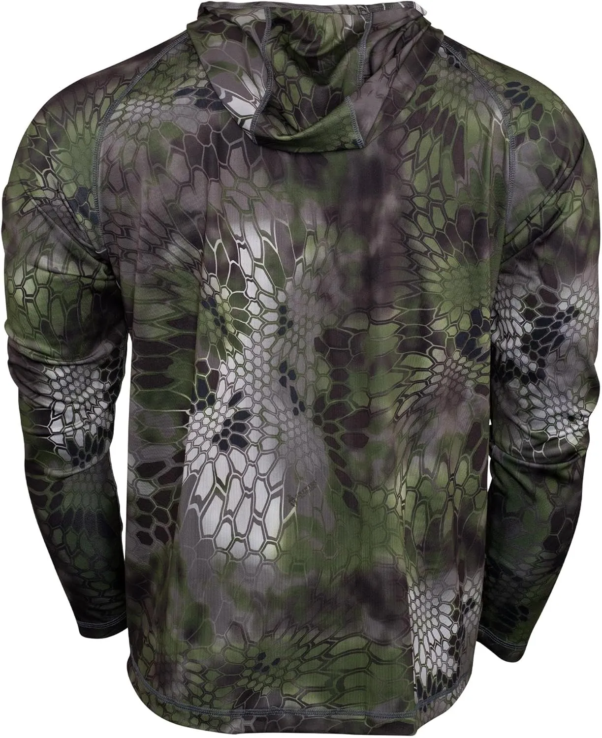 Kryptek Men's Sonora Hooded, Lightweight Sun Protective Hot Weather Hunting Shirt