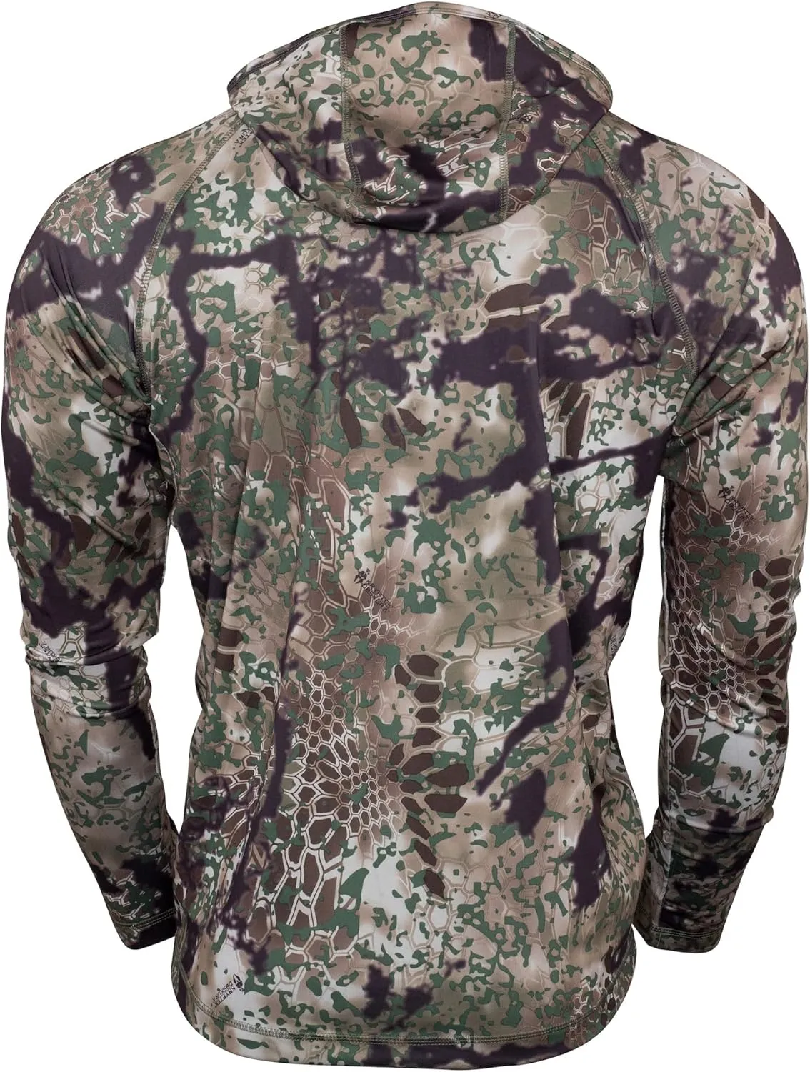 Kryptek Men's Sonora Hooded, Lightweight Sun Protective Hot Weather Hunting Shirt