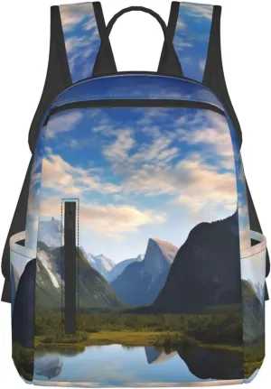 Laptop Backpack 14.7 Inch with Compartment National Park Laptop Bag Lightweight Casual Daypack for Travel